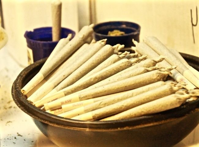 bowl full of pre rolls