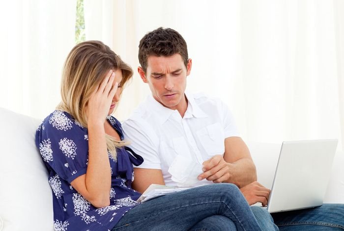 couple discussing